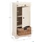 Safavieh Randy Tall Storage Unit - Distressed Cream AMH5703C - alternate 10